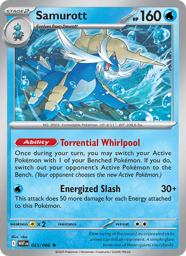 Samurott 023/86 White Flare