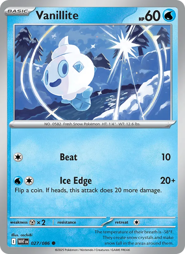 Vanillite 027/86 White Flare