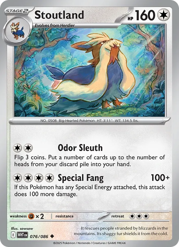 Stoutland 076/86 White Flare