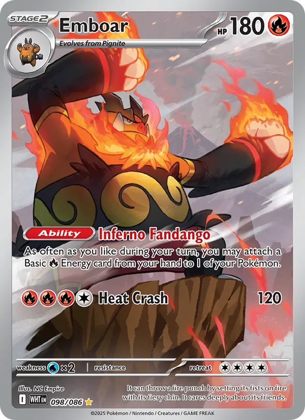 Emboar 098/86 White Flare