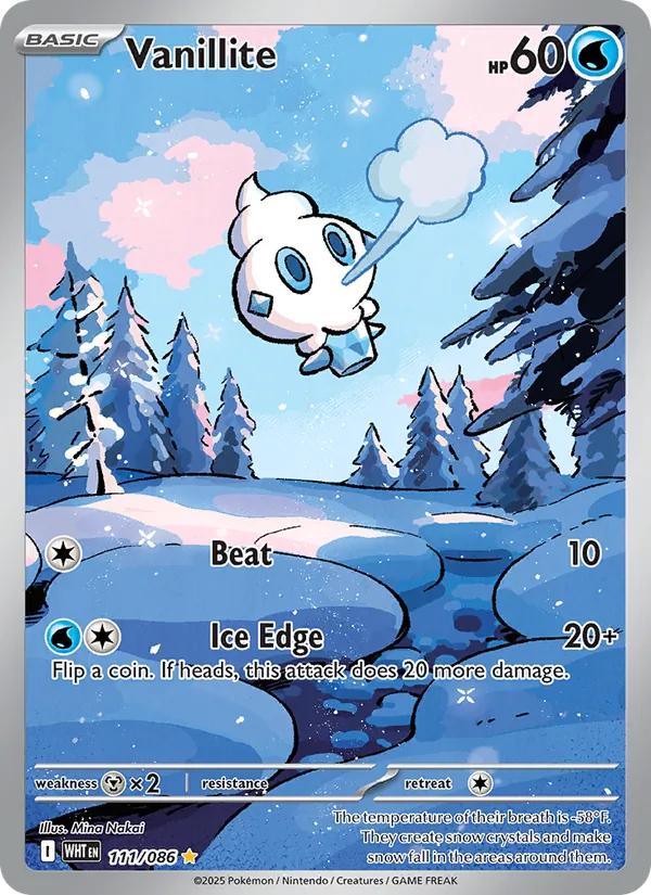 Vanillite 111/86 White Flare