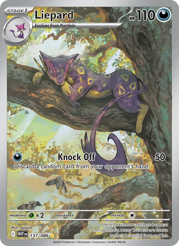 Liepard 137/86 White Flare