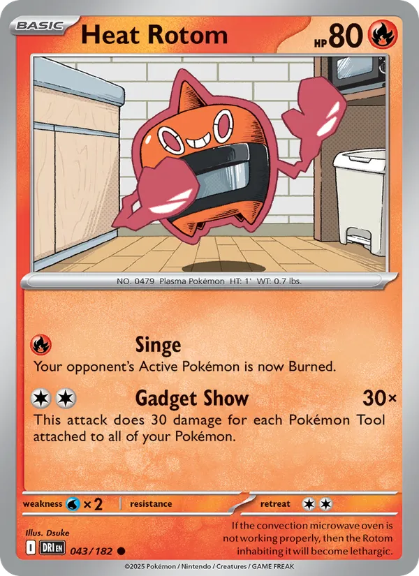 Heat Rotom 043/182 Destined Rivals