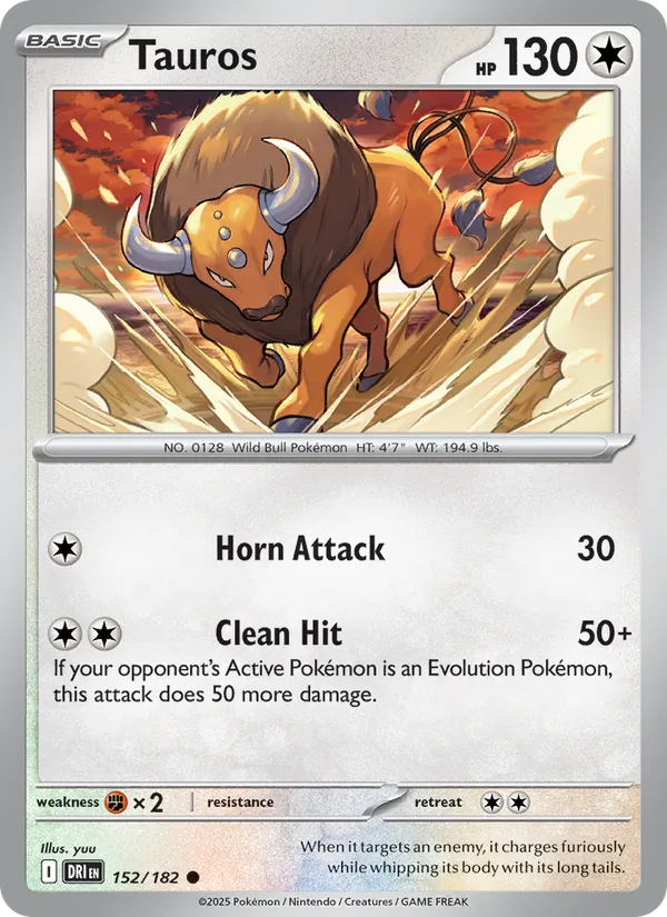Tauros 152/182 Destined Rivals