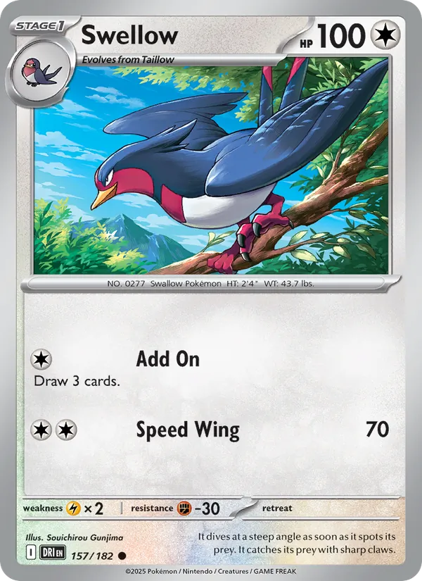 Swellow 157/182 Destined Rivals