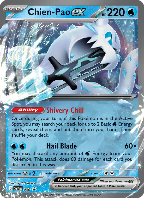 Chien-Pao ex 030/225 SVP Black Star Promos