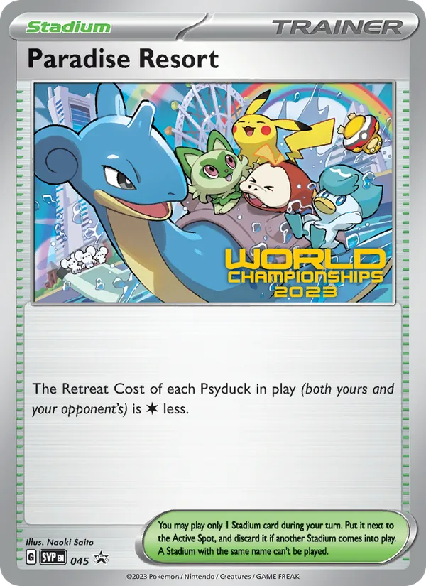 Paradise Resort 045/225 SVP Black Star Promos