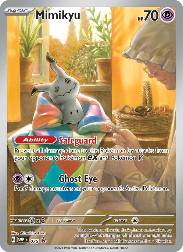 Mimikyu 075/225 SVP Black Star Promos