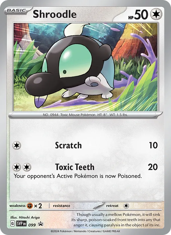 Shroodle 099/225 SVP Black Star Promos