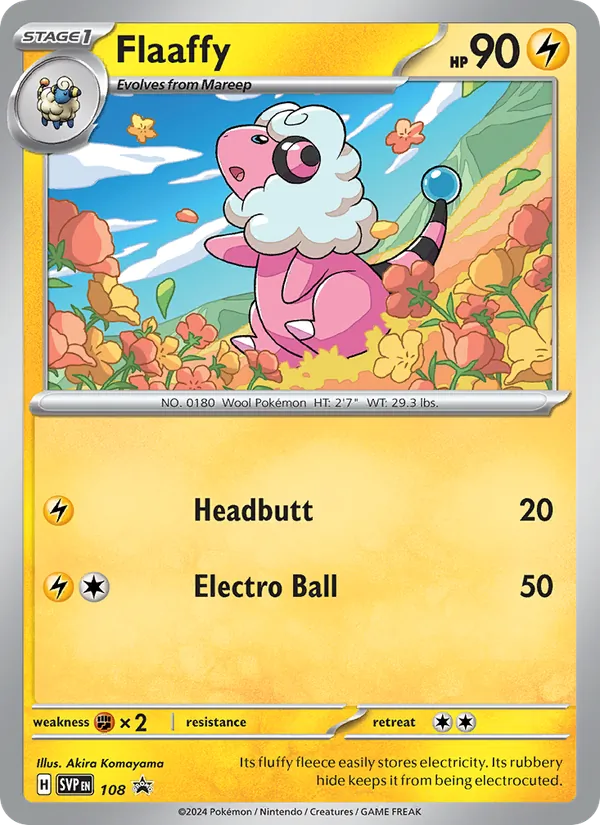 Flaaffy 108/225 SVP Black Star Promos