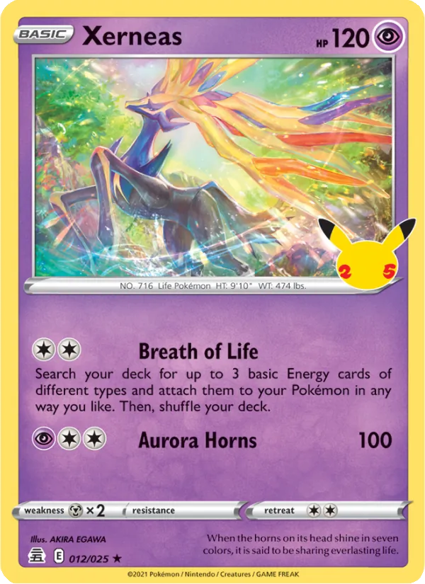 Xerneas 12/25 Celebrations