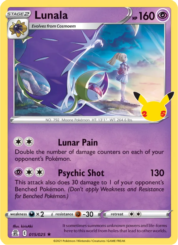 Lunala 15/25 Celebrations