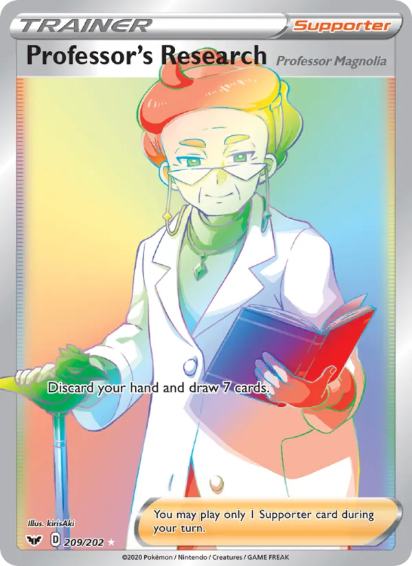 Professor's Research (Professor Magnolia) 209/202 Sword & Shield