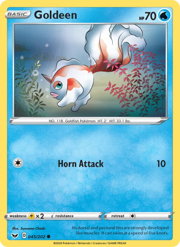 Goldeen 45/202 Sword & Shield