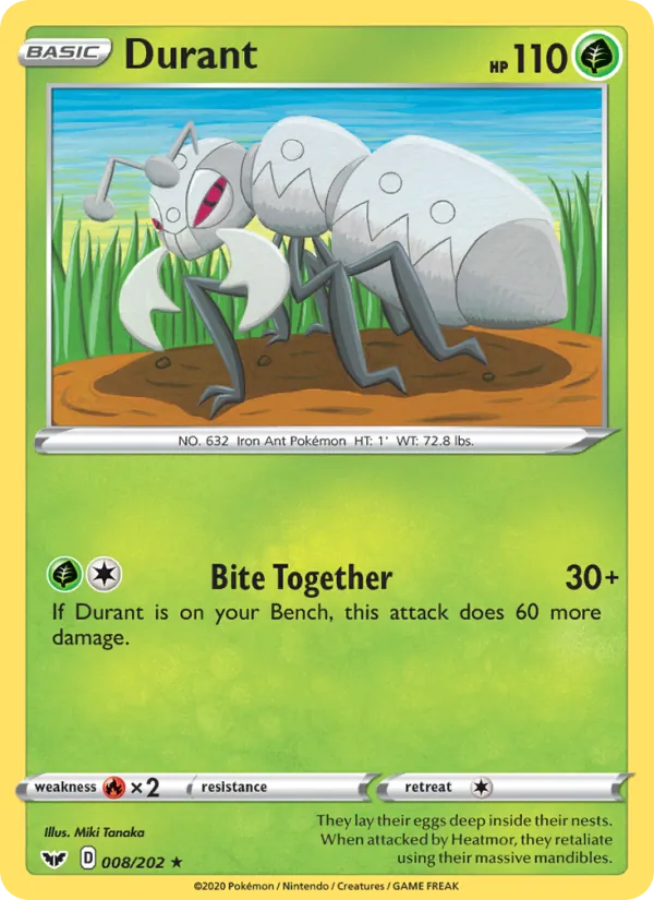Durant 8/202 Sword & Shield