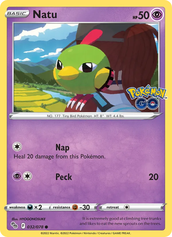 Natu 032/78 Pokémon GO