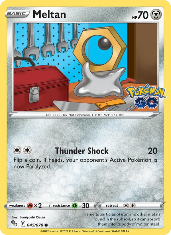 Meltan 045/78 Pokémon GO