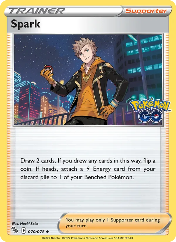 Spark 070/78 Pokémon GO