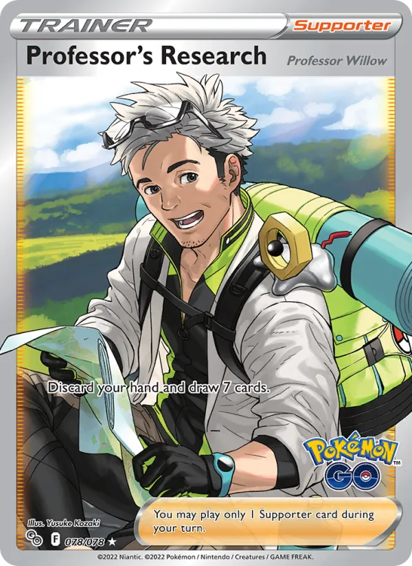 Professor's Research 078/78 Pokémon GO