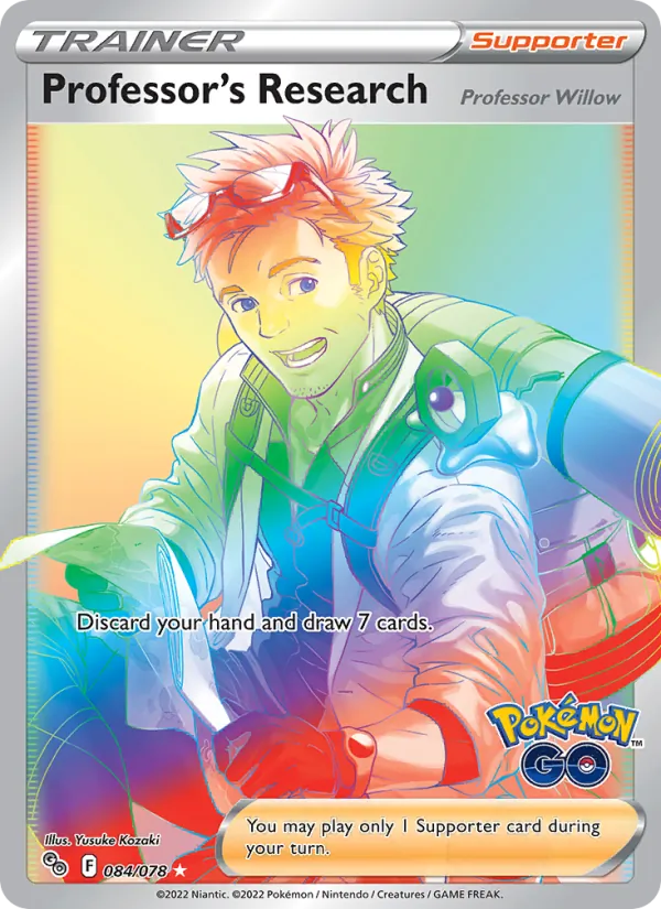Professor's Research 084/78 Pokémon GO