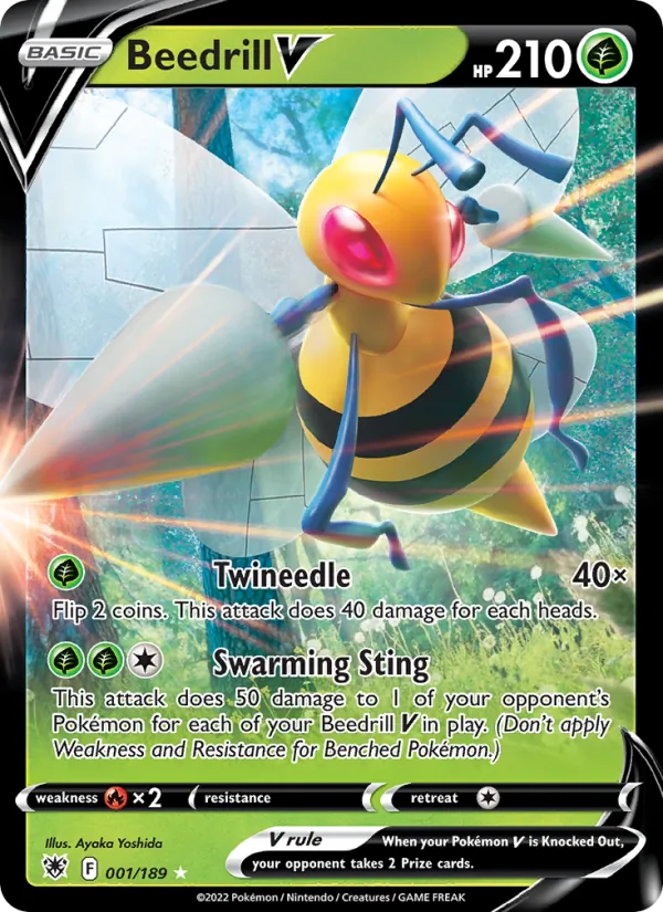 Beedrill V 001/189 Astral Radiance