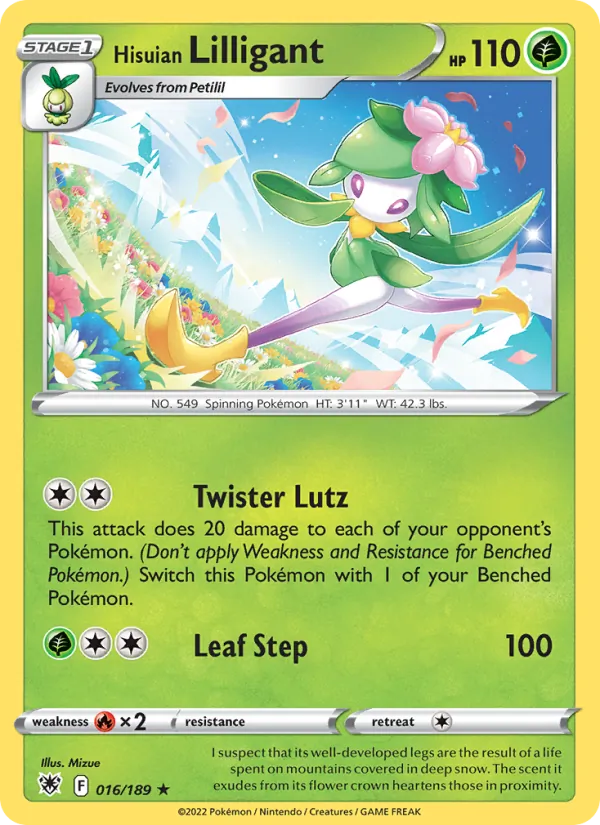 Hisuian Lilligant 016/189 Astral Radiance