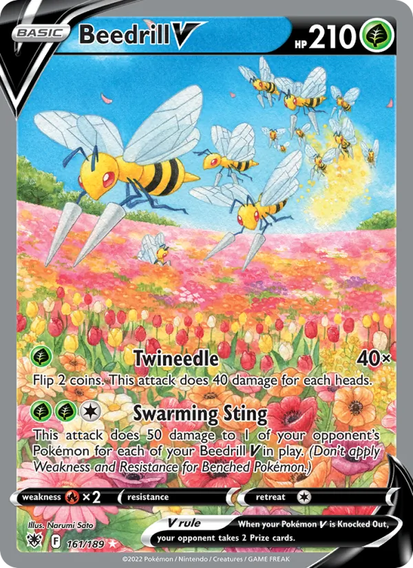 Beedrill V 161/189 Astral Radiance