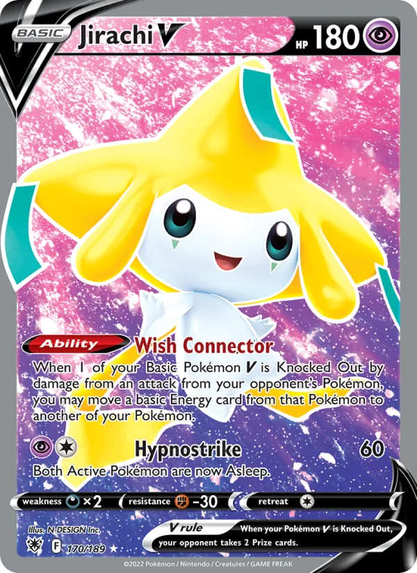 Jirachi V 170/189 Astral Radiance