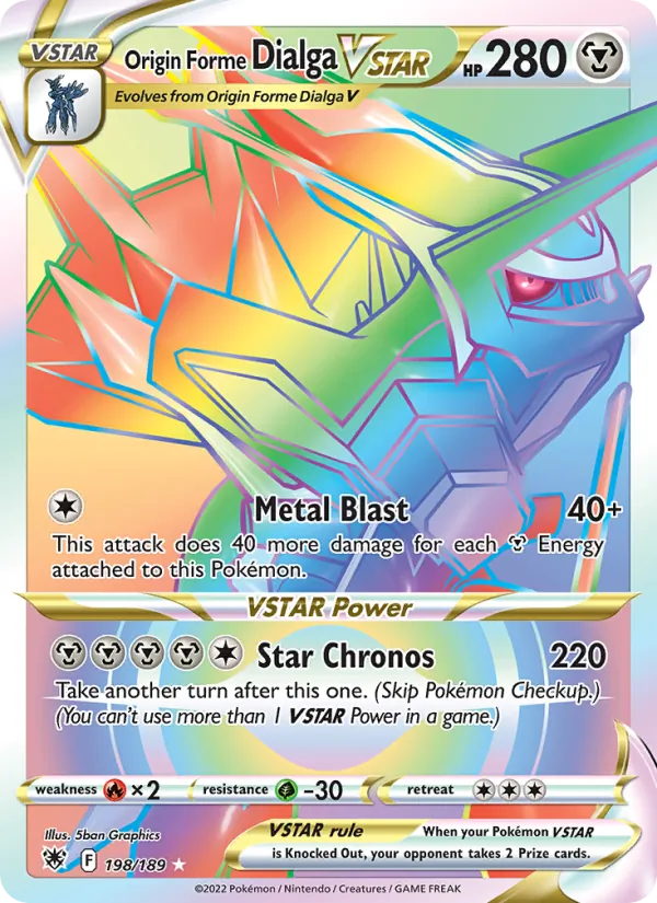 Origin Forme Dialga VSTAR 198/189 Astral Radiance