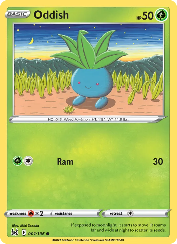 Oddish 001/196 Lost Origin