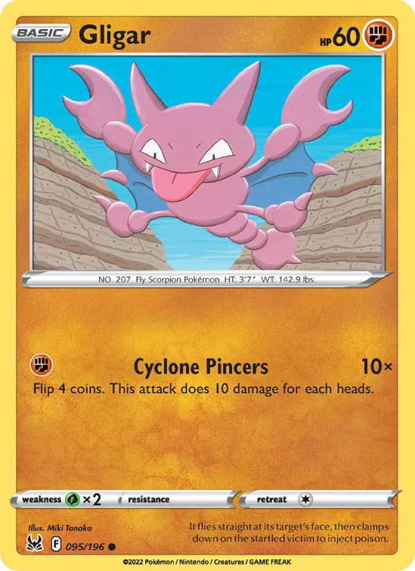 Gligar 095/196 Lost Origin