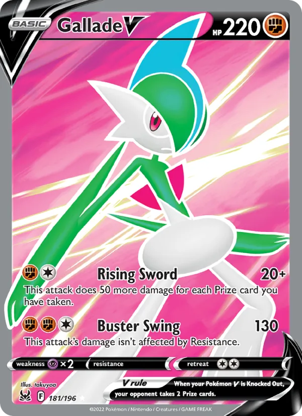 Gallade V 181/196 Lost Origin