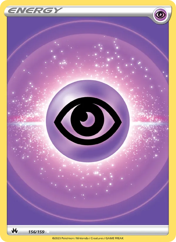 Psychic Energy 156/159 Crown Zenith