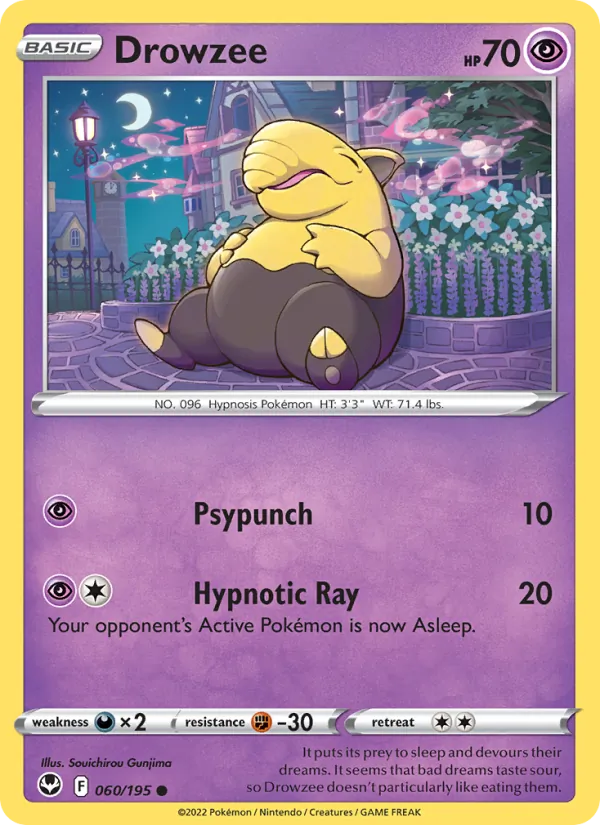 Drowzee 060/195 Silver Tempest
