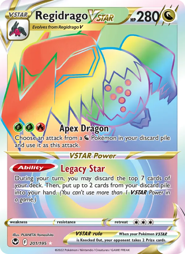 Regidrago VSTAR 201/195 Silver Tempest