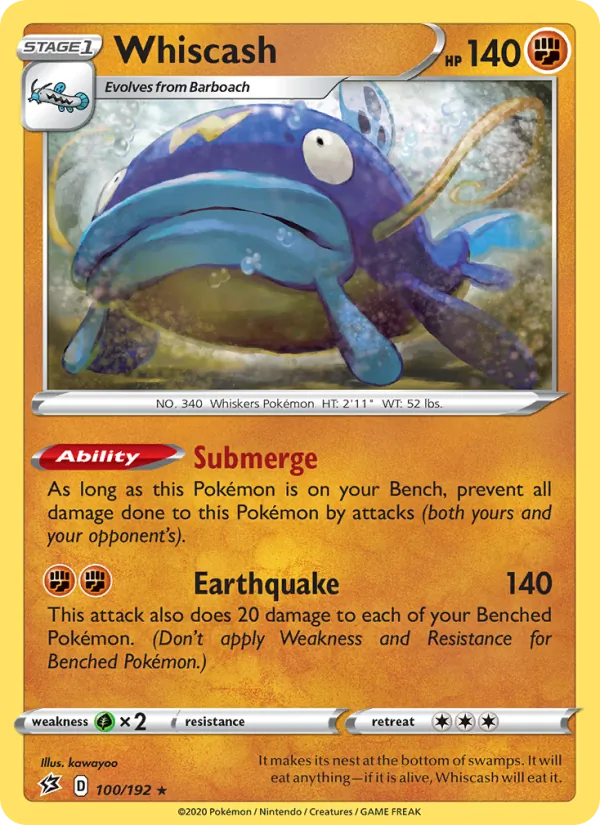 Whiscash 100/192 Rebel Clash