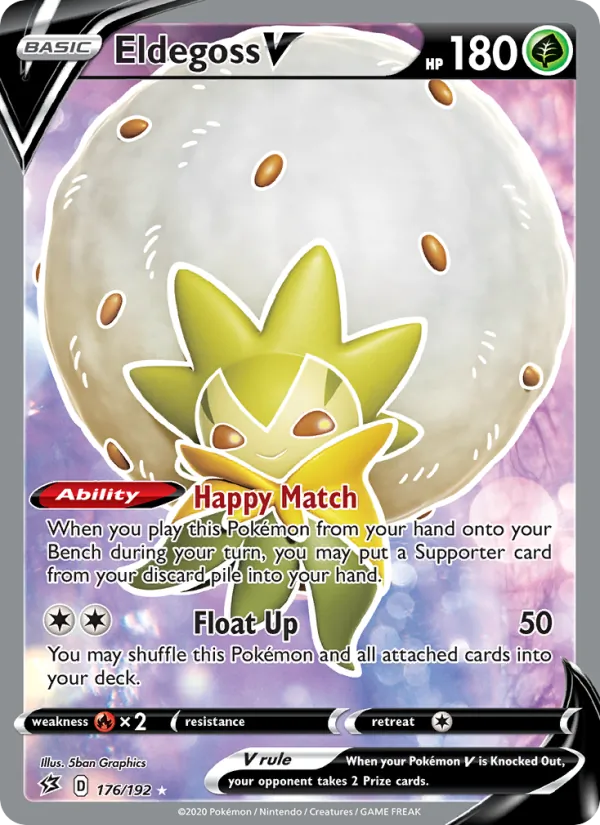 Eldegoss V 176/192 Rebel Clash