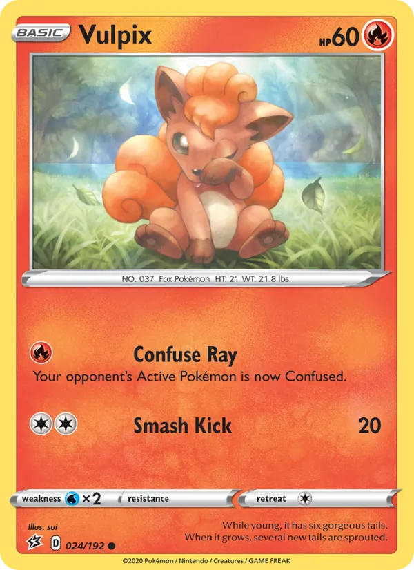 Vulpix 24/192 Rebel Clash