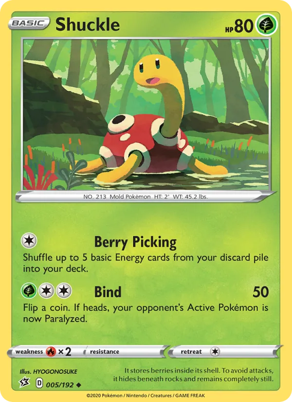Shuckle 5/192 Rebel Clash