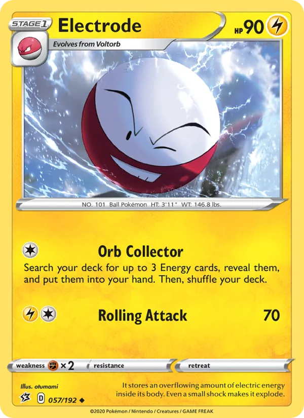 Electrode 57/192 Rebel Clash