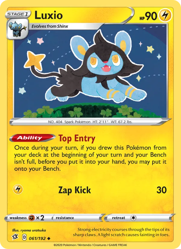 Luxio 61/192 Rebel Clash