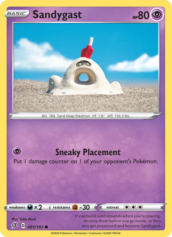 Sandygast 81/192 Rebel Clash