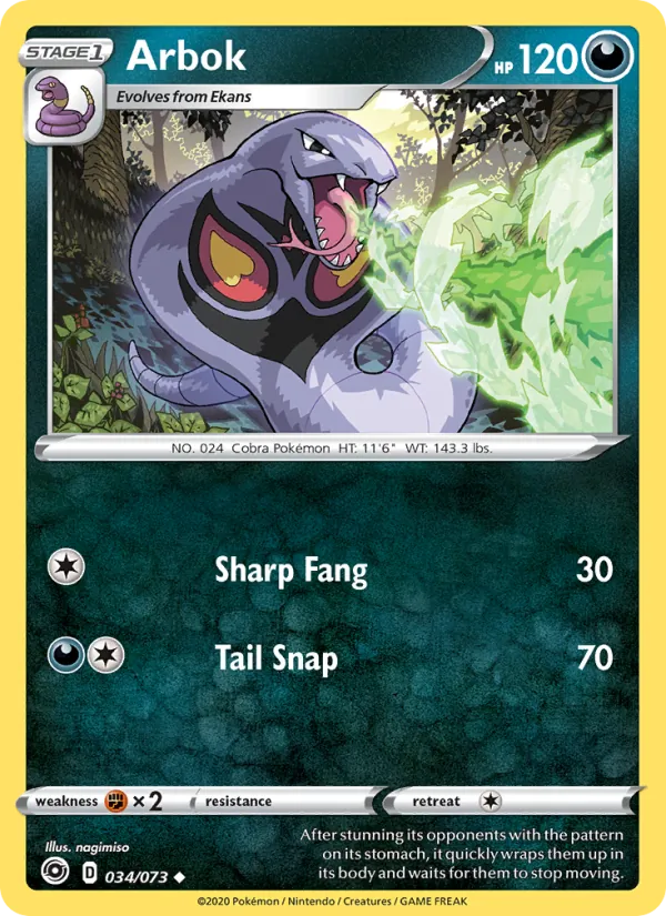 Arbok 34/73 Champion's Path