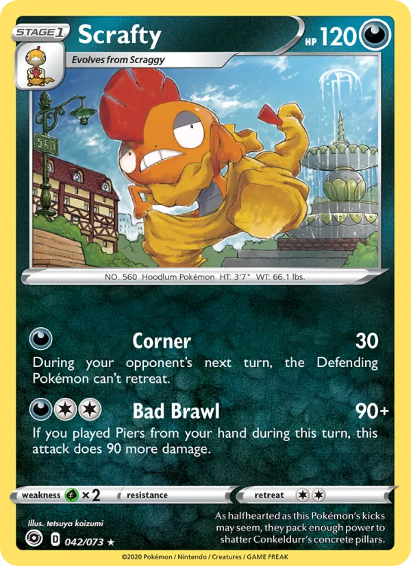 Scrafty 42/73 Champion's Path