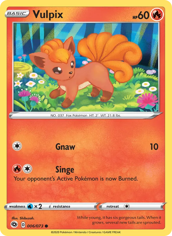 Vulpix 6/73 Champion's Path