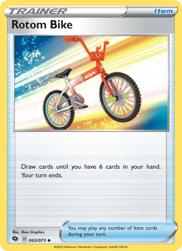 Rotom Bike 63/73 Champion's Path