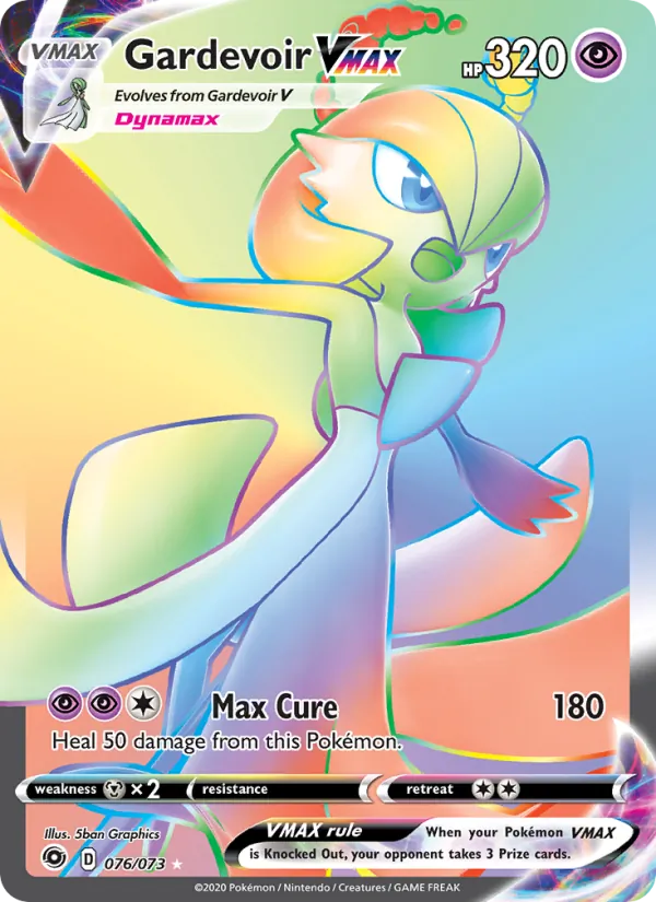 Gardevoir VMAX 76/73 Champion's Path