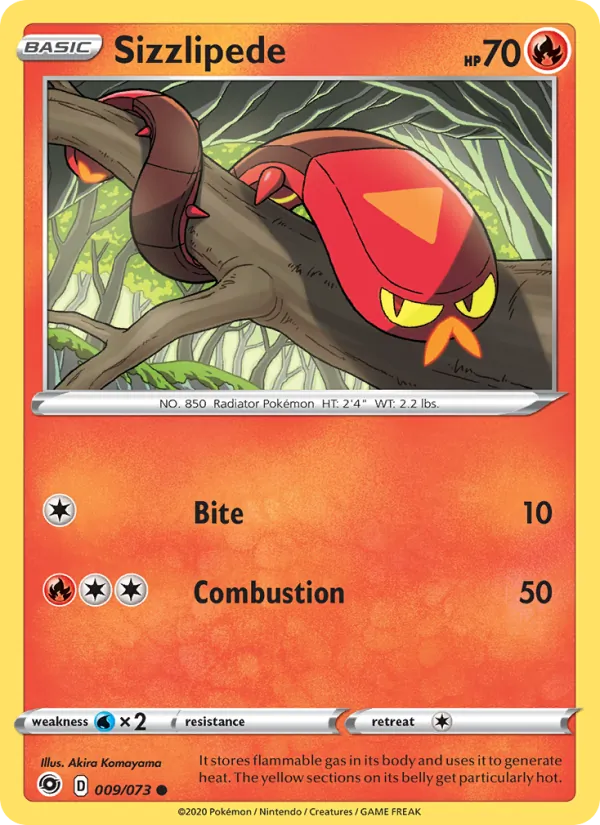 Sizzlipede 9/73 Champion's Path