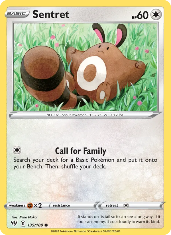 Sentret 135/189 Darkness Ablaze