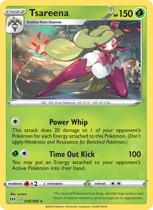 Tsareena 16/189 Darkness Ablaze
